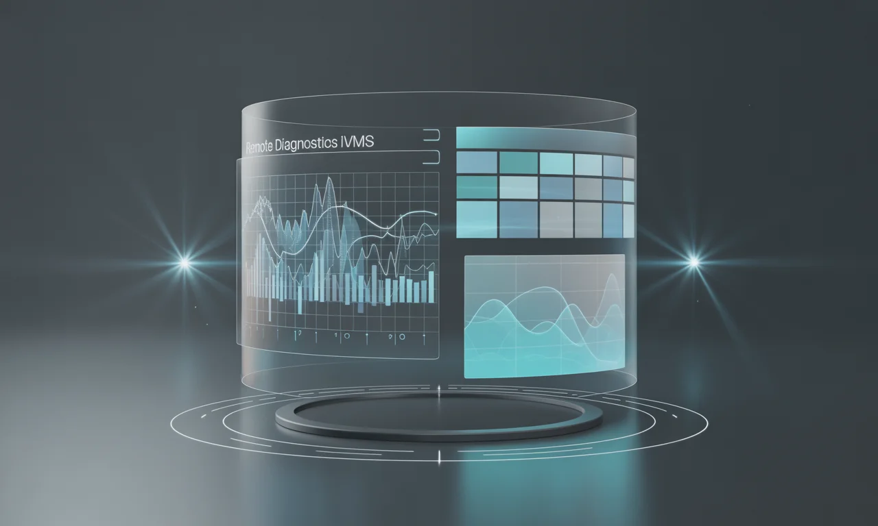 Remote diagnostics interface with live vehicle data charts